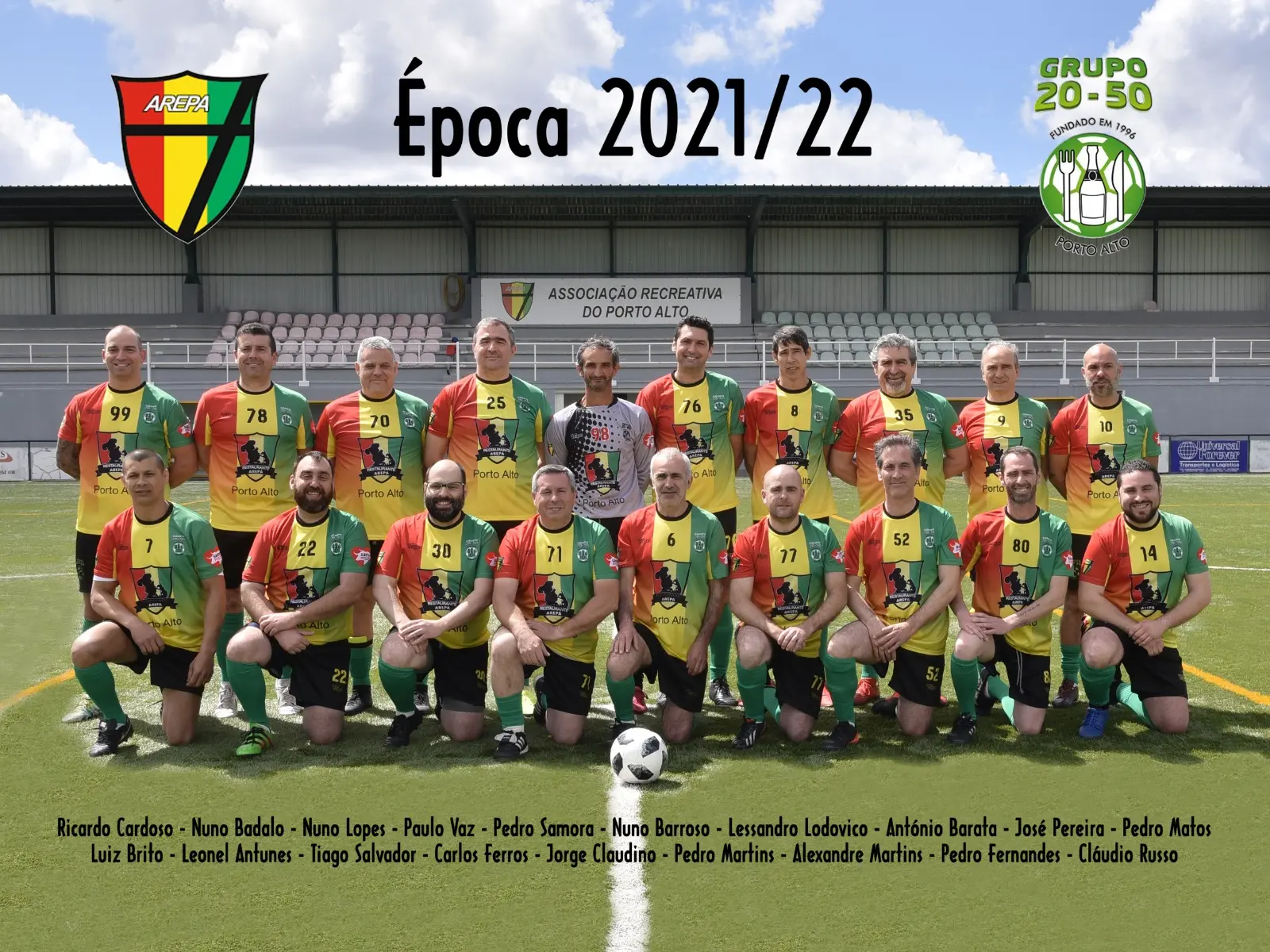 Grupo Veteranos 20 aos 50 - Porto Alto